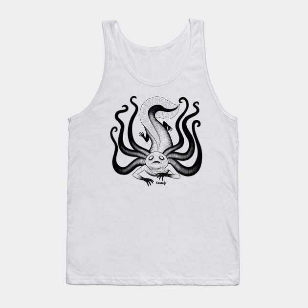 Axolotl Tank Top by EmptyIs